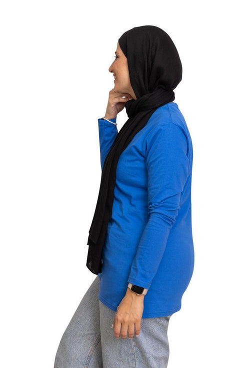 Royal Blue Long - Sleeve - Khotwh