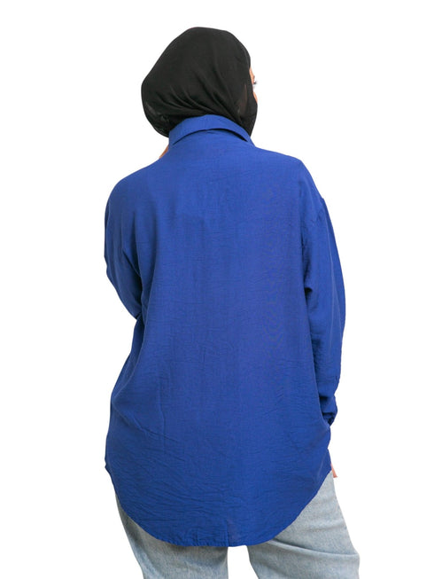 Royal Blue P - Pocket Shirt - Khotwh