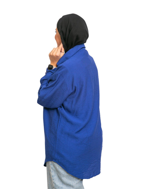 Royal Blue P - Pocket Shirt - Khotwh