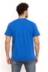 Royal Blue V - neck T-Shirt - Khotwh