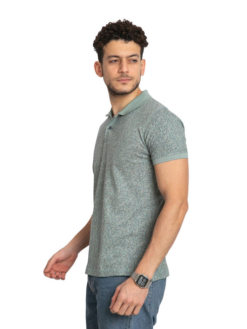 Rush - Aqua Foam Printed Polo - Khotwh