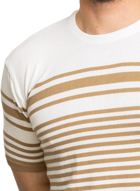 S - Coffee F - Round Knit Pullover - Khotwh