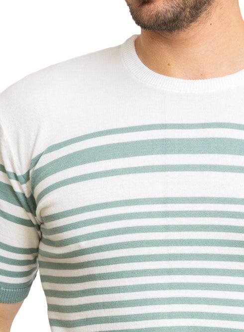 S - Mint F - Round Knit Pullover - Khotwh