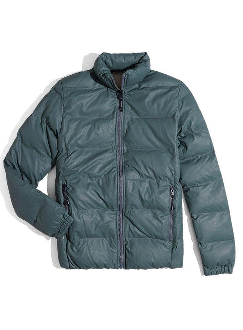 Sale Grey F - Leather Jacket - Khotwh