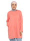 Salmon rose Pocket Tunic - Khotwh