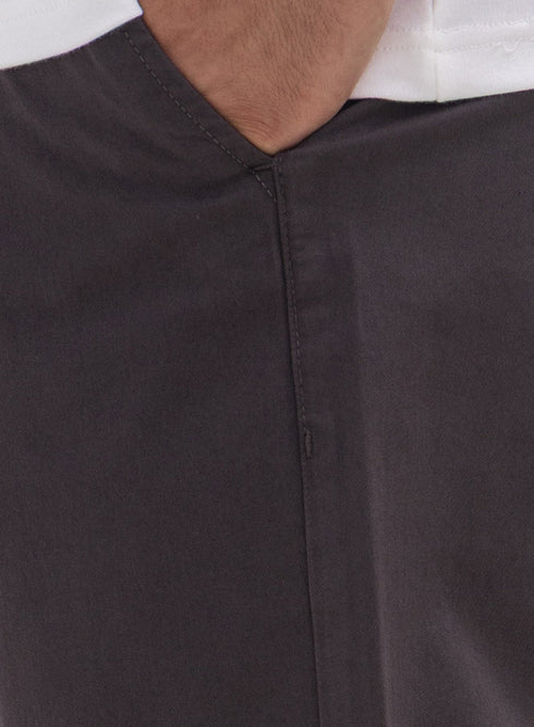 Salte grey Classic Gabardine Short - Khotwh