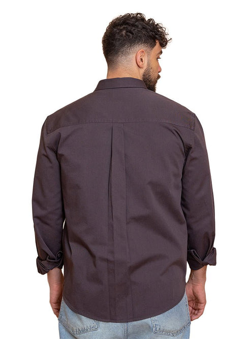 Salte grey Gabardine Shirt - Khotwh