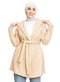 Sh - Beige Feather Jacket - Khotwh
