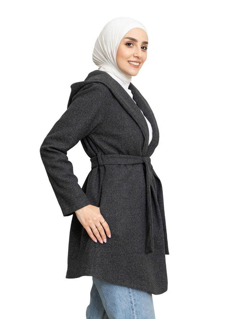 Sh - Black Feather Jacket - Khotwh