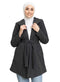 Sh - Black Feather Jacket - Khotwh