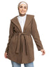 Sh - Brown Feather Jacket - Khotwh