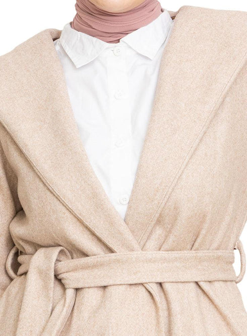 Sh - Coffee Feather Jacket - Khotwh