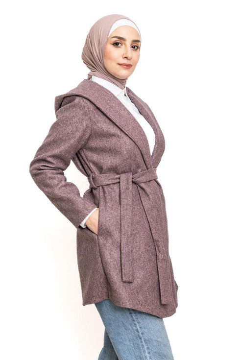 Sh - Purple Feather Jacket - Khotwh
