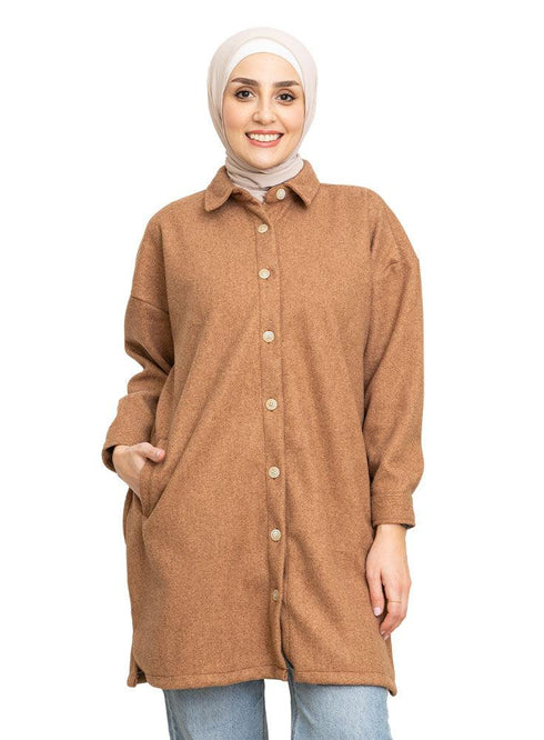 Sh - Wood Feather Shirt - Khotwh