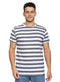 Sh.Black Striped Round T-shirt - Khotwh