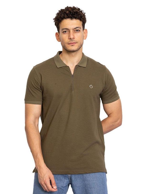 Sidar Zipper Polo - Khotwh