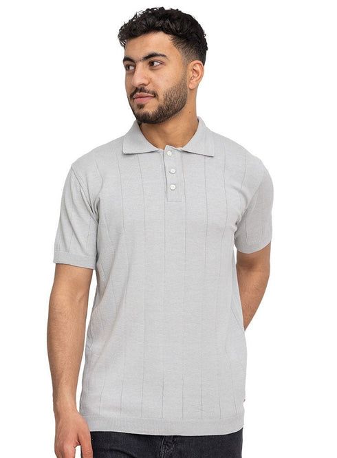 Silver Design 01007Knit Polo Neck - T-Shirt - Khotwh