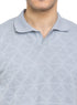 Silver Design 1 - F - Polo Neck T-Shirt - Khotwh
