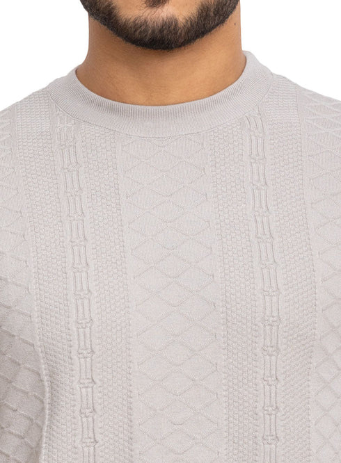 Silver Design 7536Knit Rount T-Shirt - Khotwh