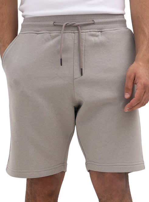 Silver Grey Melton Short - Khotwh