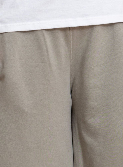 Silver Grey Melton Wide Leg (W) - Khotwh