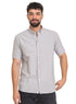 Silver Oxford Half Shirt - Khotwh