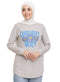 Silver Printed Long - Sleeve Design 19 - Khotwh