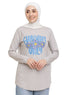 Silver Printed Long - Sleeve Design 19 - Khotwh
