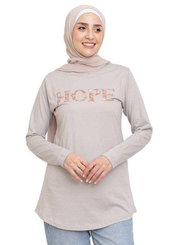 Silver Printed Long - Sleeve Design 8 - Khotwh