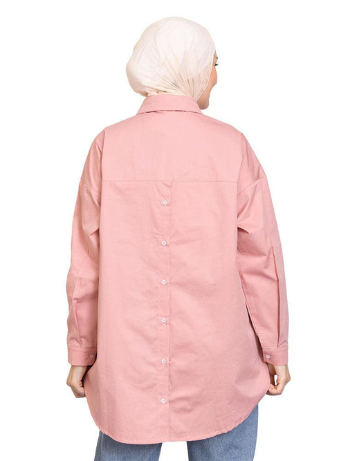 Simon Button - Back Shirt - Khotwh