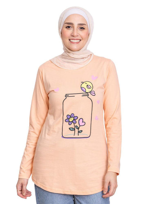 Simon Printed Long - Sleeve Design 2 - Khotwh