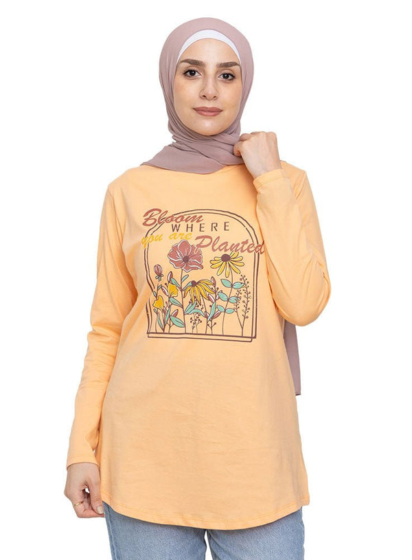 Simon Printed Long - Sleeve Design 26 - Khotwh