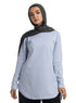 Sky Blue Cur.Long - Sleeve - Khotwh