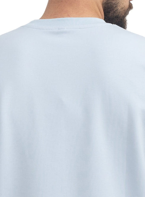 Sky Blue Design 1033 NF-Round T-Shirt - Khotwh