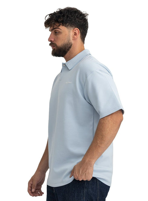 Sky Blue Design 3083 NF-Polo Neck T-Shirt - Khotwh
