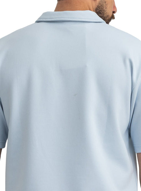 Sky Blue Design 3083 NF-Polo Neck T-Shirt - Khotwh