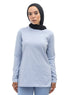 Sky Blue Long-Sleeve - Khotwh