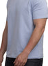 Sky Blue Relaxed Round T-Shirt - Khotwh