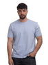 Sky Blue Relaxed Round T-Shirt - Khotwh