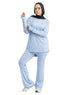 Sky Blue Sporting Long-Sleeve T-Shirt - Khotwh