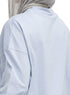 Sky Blue V-Over Size Long-Sleeve - Khotwh