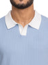 Sky Design 7571Knit Polo Neck - T-Shirt - Khotwh