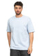 Sky Over Size Round T-Shirt - Khotwh
