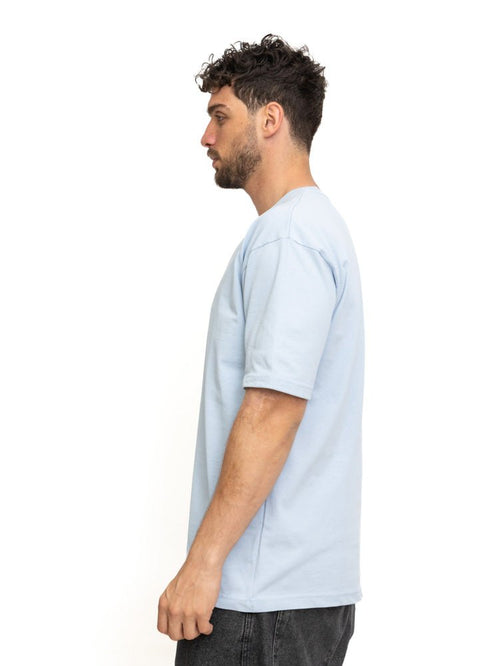 Sky Over Size Round T-Shirt - Khotwh