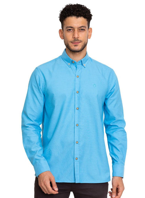 Sky Oxford Shirt - Khotwh