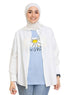 Sky Printed O.S Short - Sleeve Design 12 - Khotwh