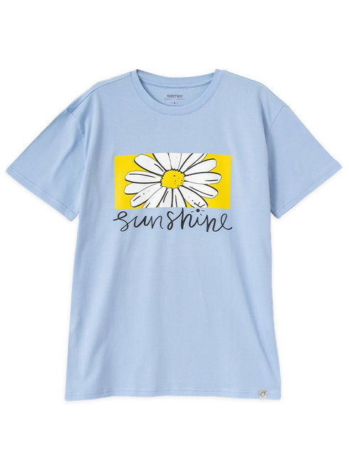 Sky Printed O.S Short - Sleeve Design 12 - Khotwh