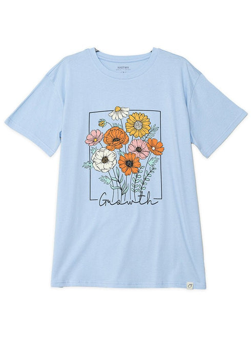 Sky Printed O.S Short - Sleeve Design 16 - Khotwh