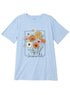 Sky Printed O.S Short - Sleeve Design 16 - Khotwh