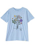 Sky Printed O.S Short - Sleeve Design 17 - Khotwh